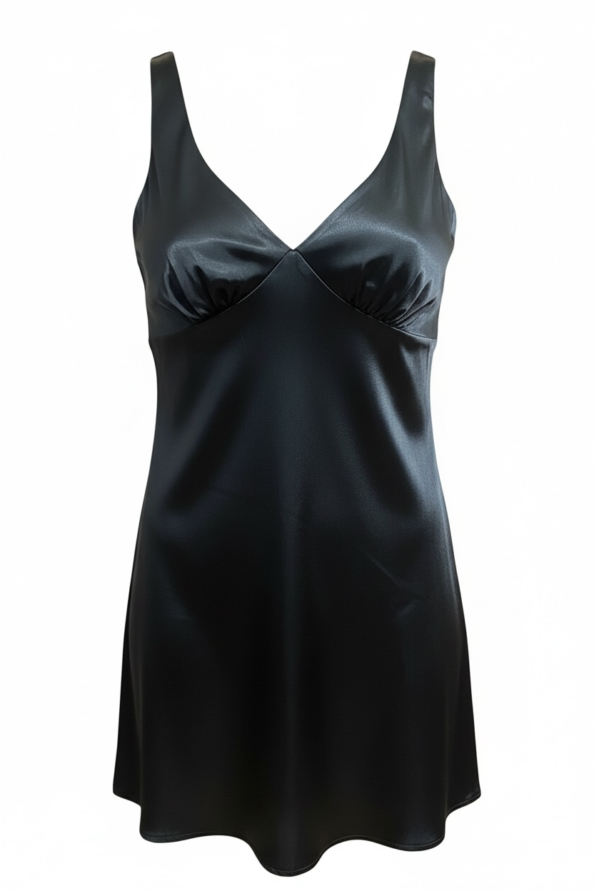 Черна дамска вечерна рокля