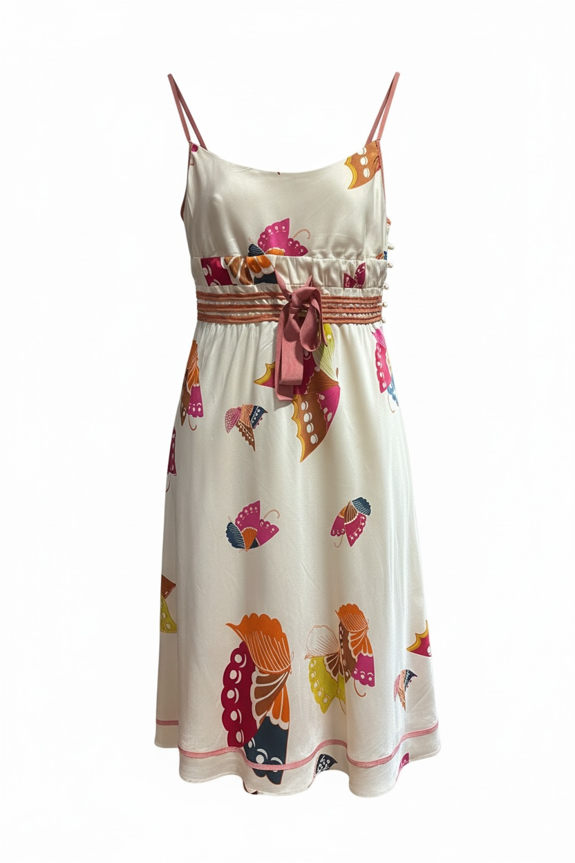 Дамска копринена лятна рокля Bruuns Bazaar